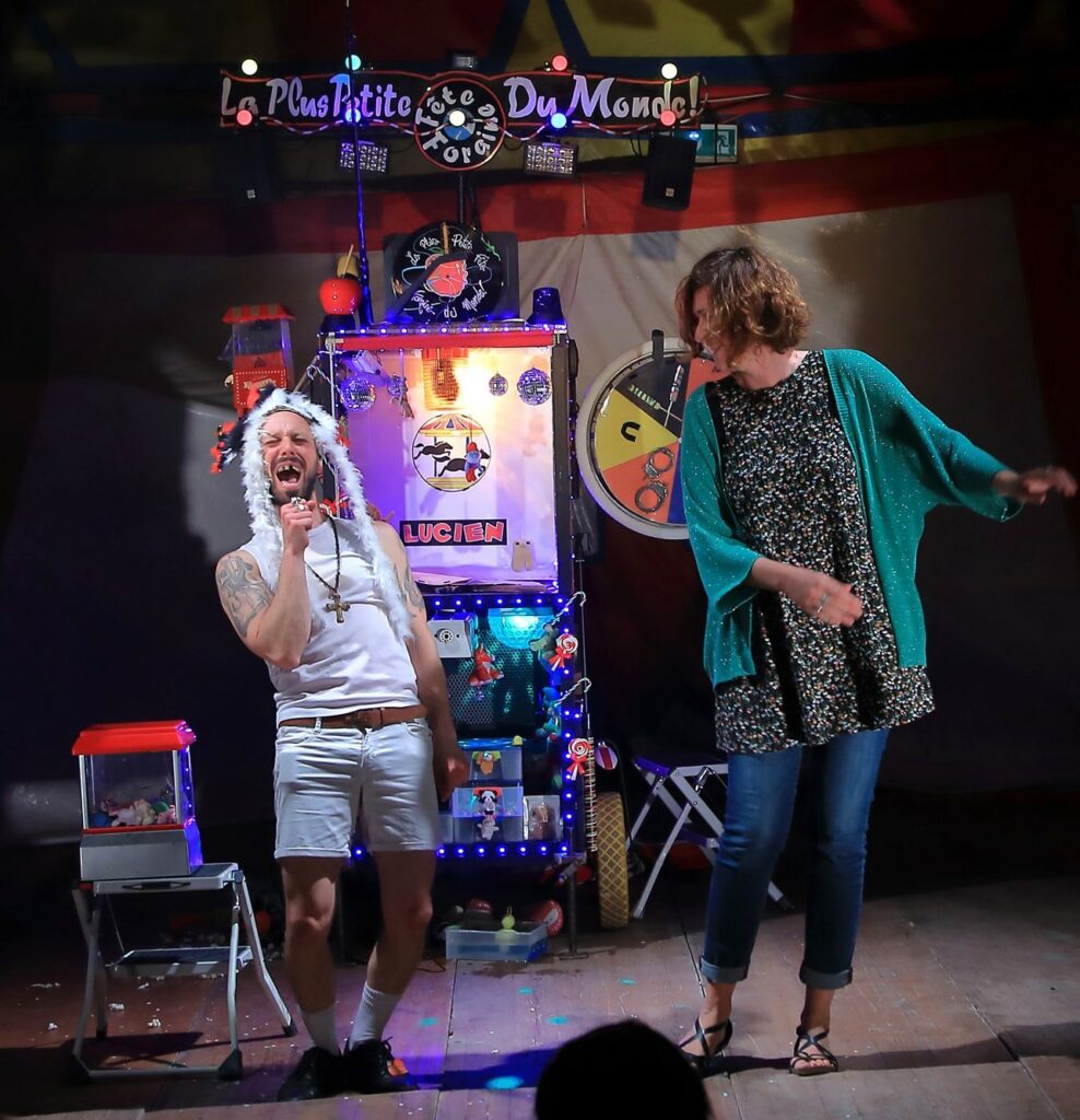 Théâtre rue humour Lucien